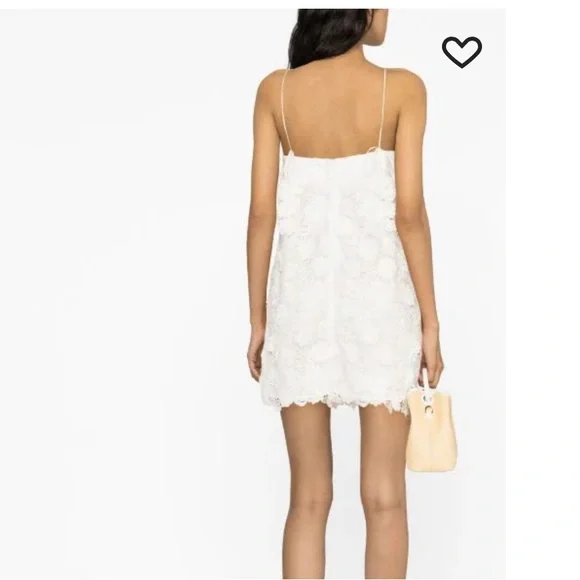 NWT Zimmermann Raie Lace Flower Mini Dress Sizes 2 & 3 (8 & 10) - Picture 4 of 15
